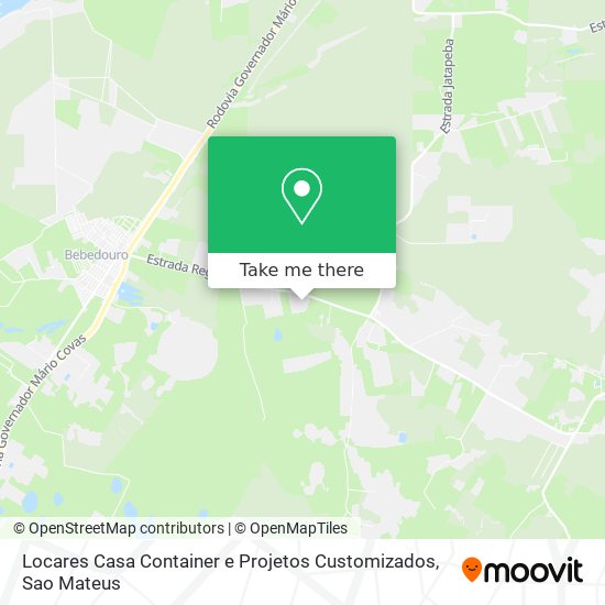 Locares Casa Container e Projetos Customizados map