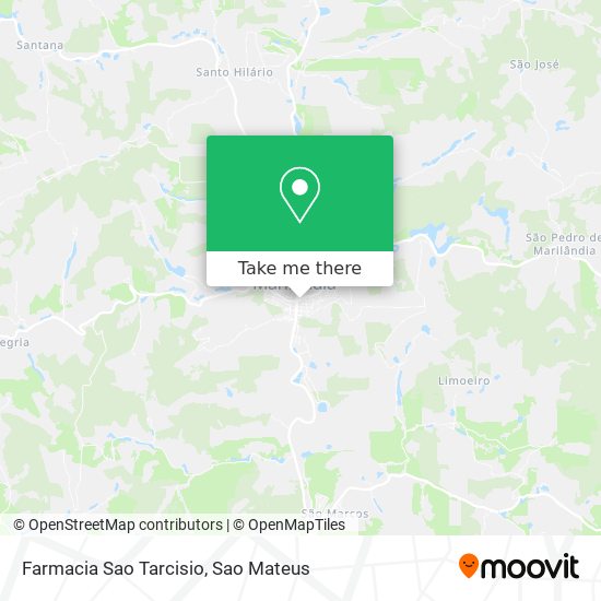 Farmacia Sao Tarcisio map