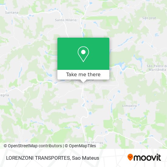 LORENZONI TRANSPORTES map
