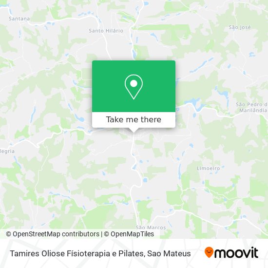 Tamires Oliose Físioterapia e Pilates map