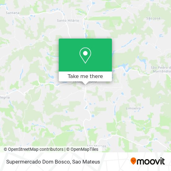 Supermercado Dom Bosco map