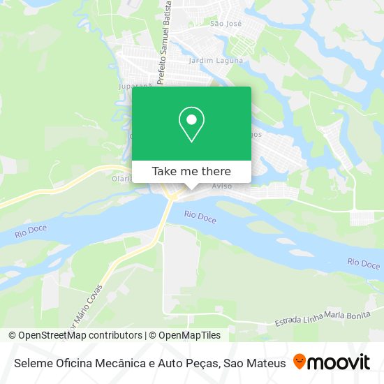 Seleme Oficina Mecânica e Auto Peças map