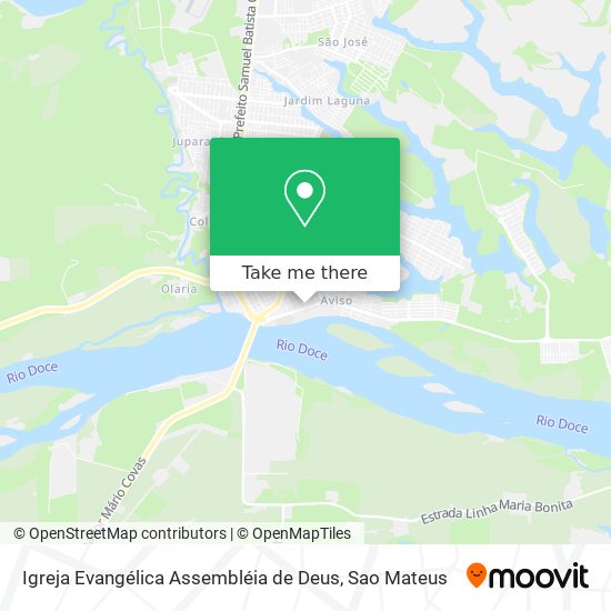 Igreja Evangélica Assembléia de Deus map