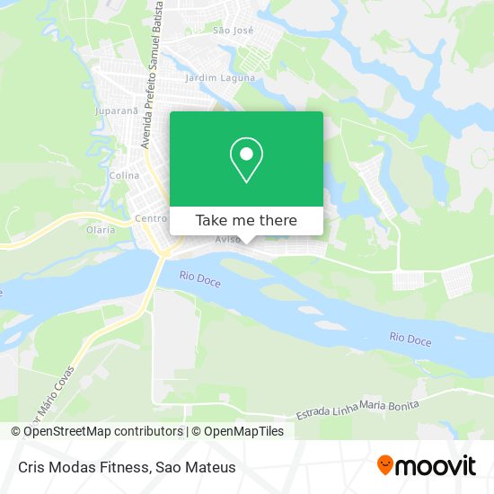 Cris Modas Fitness map