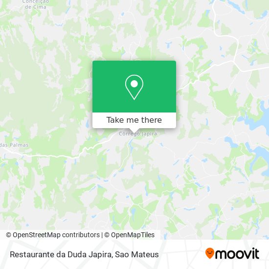 Restaurante da Duda Japira map