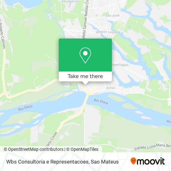 Wbs Consultoria e Representacoes map