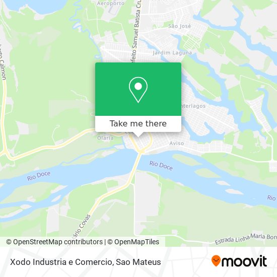 Xodo Industria e Comercio map