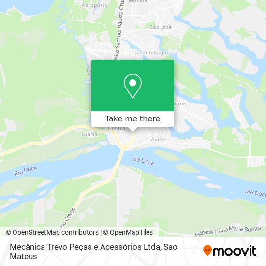 Mecânica Trevo Peças e Acessórios Ltda map