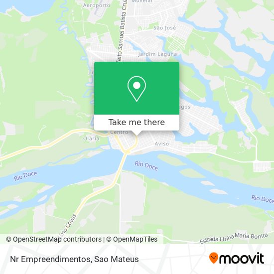 Nr Empreendimentos map