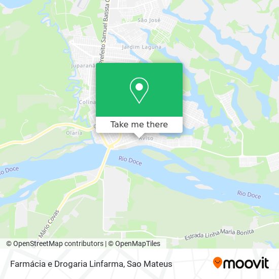 Farmácia e Drogaria Linfarma map