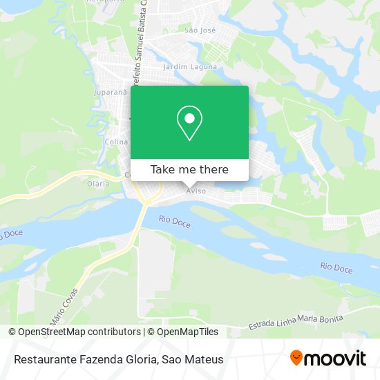 Restaurante Fazenda Gloria map