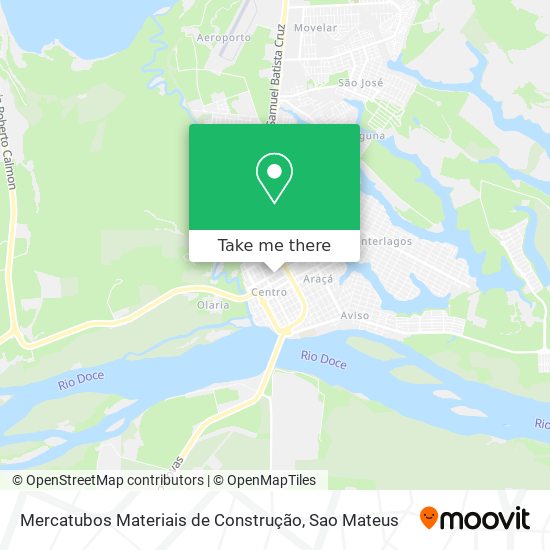 Mercatubos Materiais de Construção map