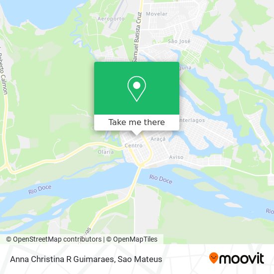 Anna Christina R Guimaraes map