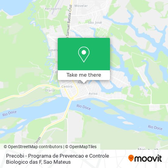 Precobi - Programa de Prevencao e Controle Biologico das F map