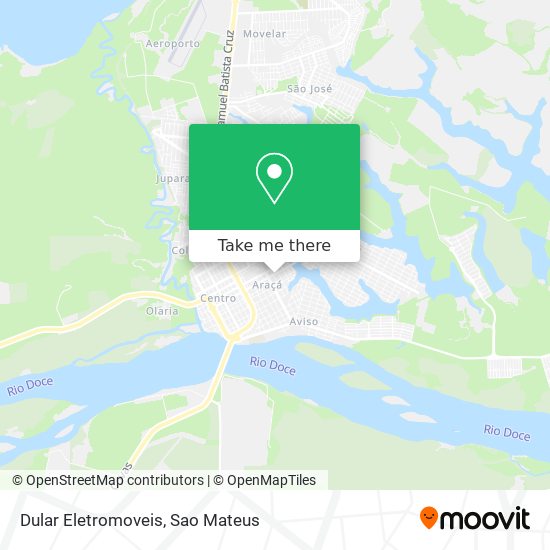 Dular Eletromoveis map
