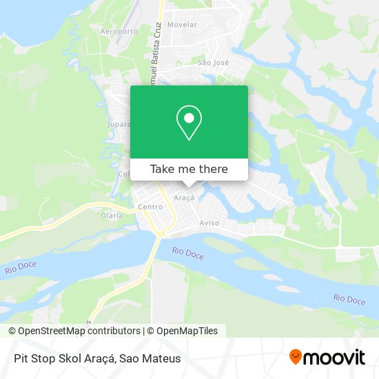 Pit Stop Skol Araçá map