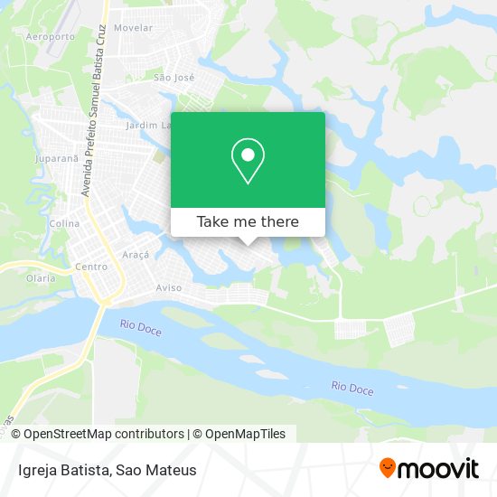 Igreja Batista map