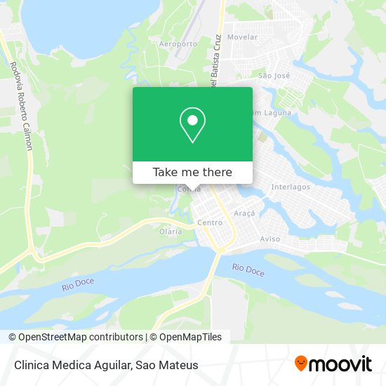 Clinica Medica Aguilar map