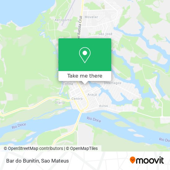 Bar do Bunitin map