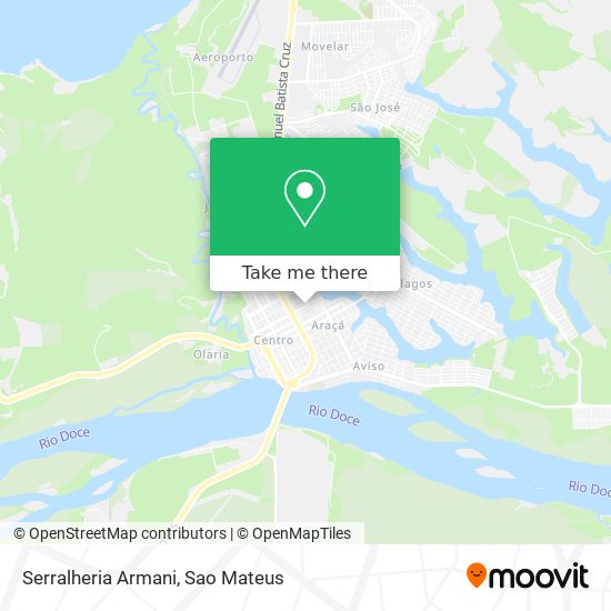 Serralheria Armani map