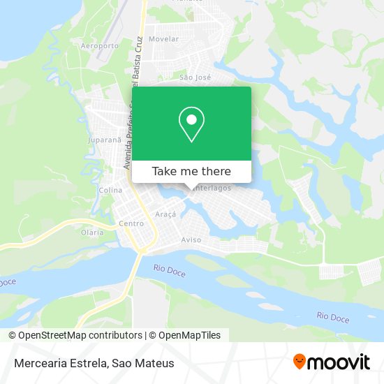 Mercearia Estrela map
