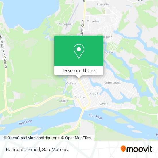 Banco do Brasil map