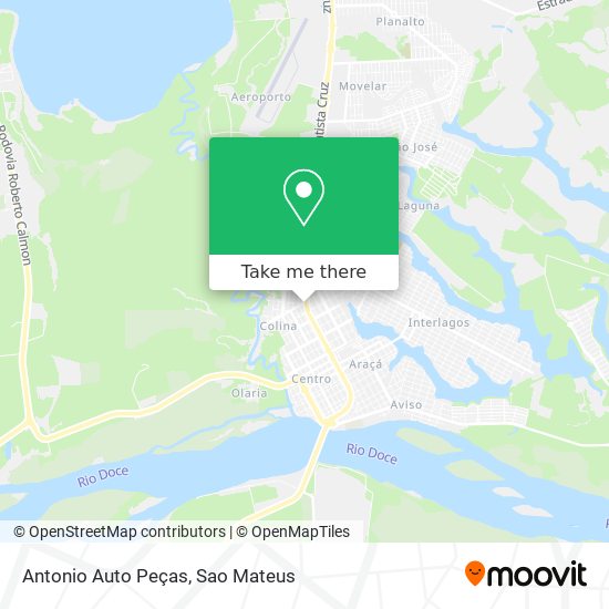 Antonio Auto Peças map