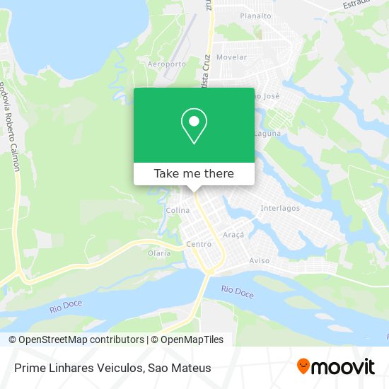 Prime Linhares Veiculos map
