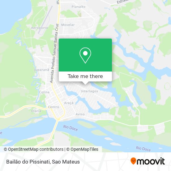 Bailão do Pissinati map