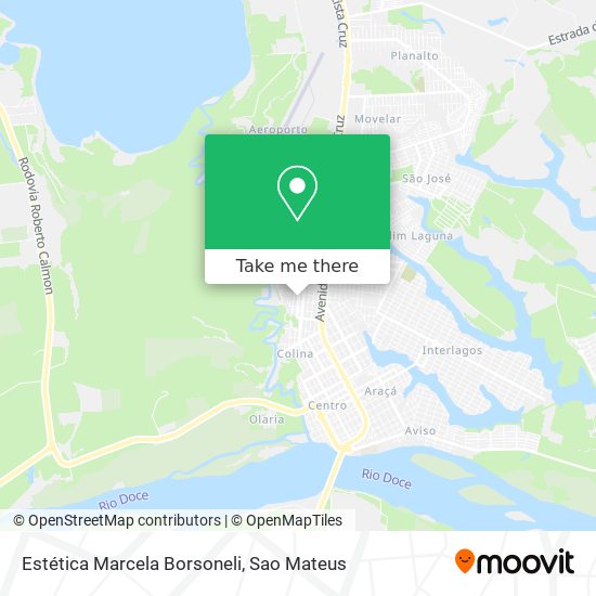 Estética Marcela Borsoneli map