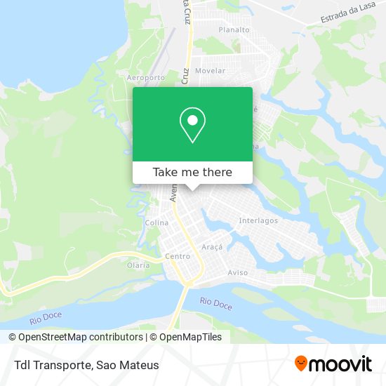 Tdl Transporte map