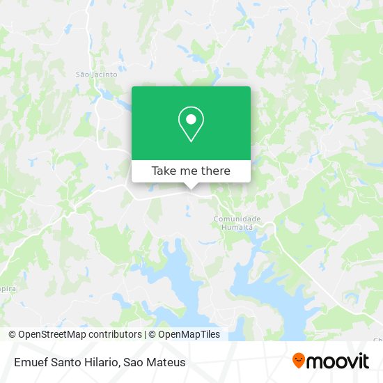 Emuef Santo Hilario map