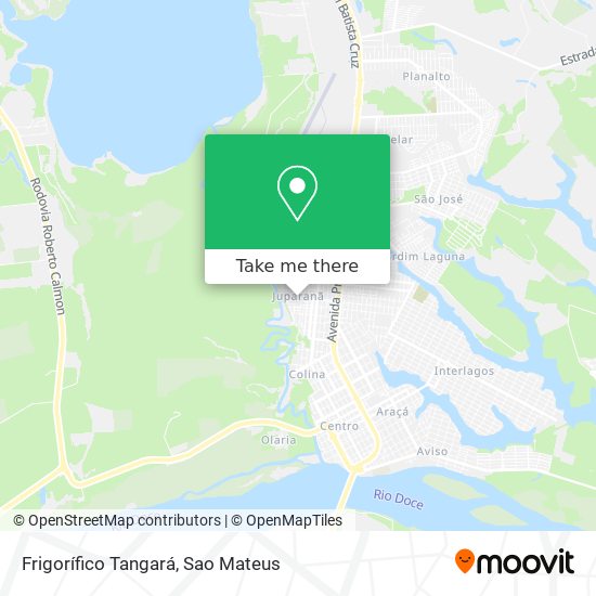 Frigorífico Tangará map