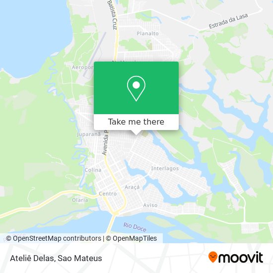 Ateliê Delas map
