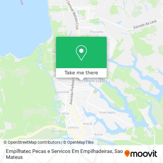 Empilhatec Pecas e Servicos Em Empilhadeiras map