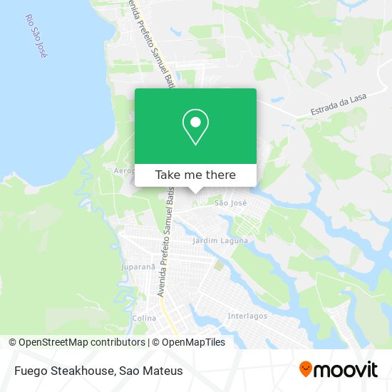 Fuego Steakhouse map