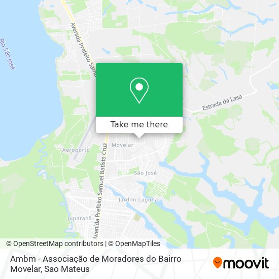 Ambm - Associação de Moradores do Bairro Movelar map