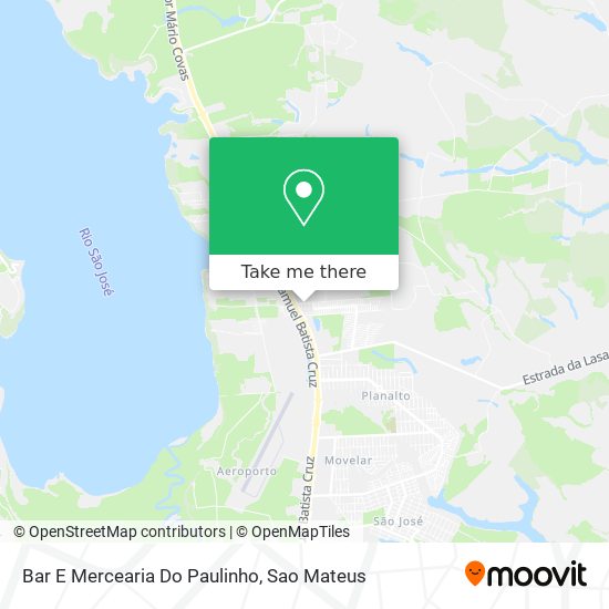 Bar E Mercearia Do Paulinho map