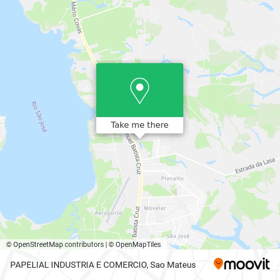 PAPELIAL INDUSTRIA E COMERCIO map