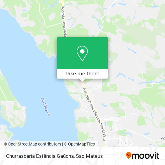Churrascaria Estância Gaúcha map