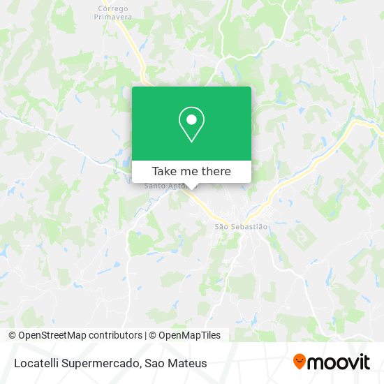 Locatelli Supermercado map