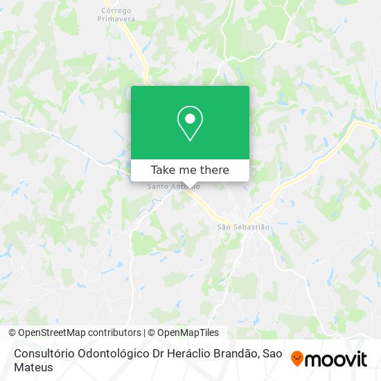 Consultório Odontológico Dr Heráclio Brandão map