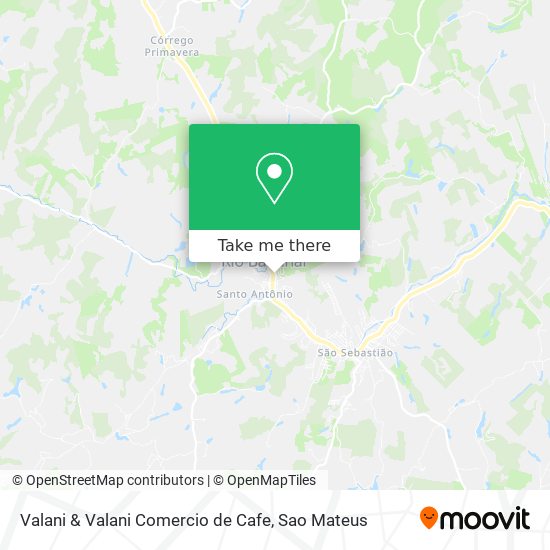Valani & Valani Comercio de Cafe map