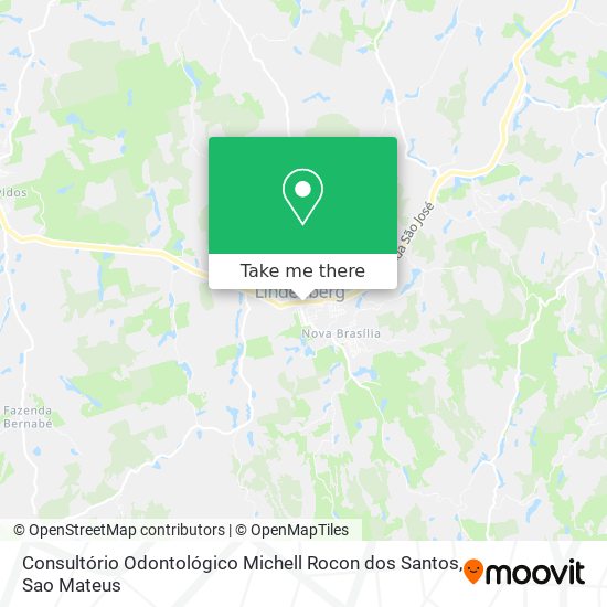 Consultório Odontológico Michell Rocon dos Santos map