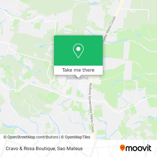 Cravo & Rosa Boutique map
