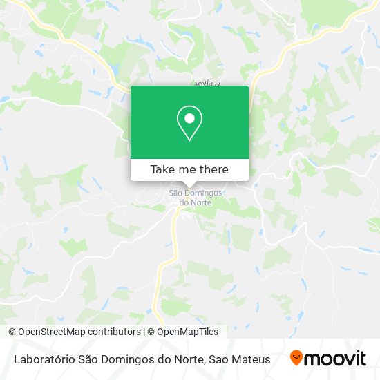 Laboratório São Domingos do Norte map