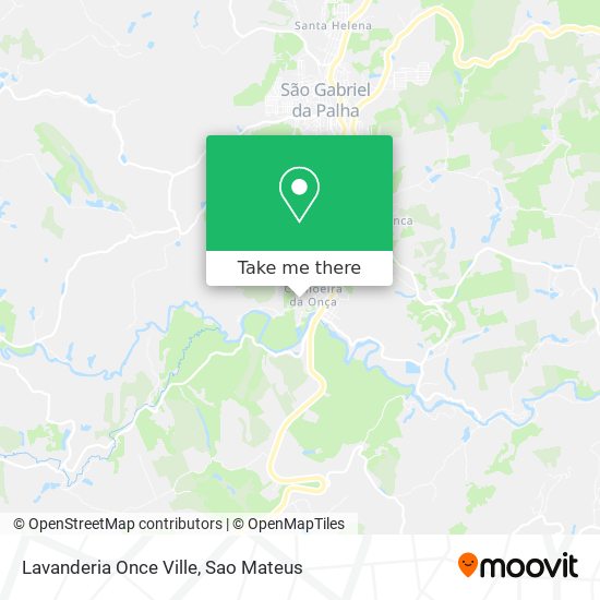 Lavanderia Once Ville map