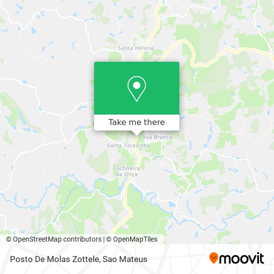 Posto De Molas Zottele map