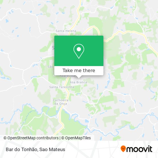 Bar do Tonhão map