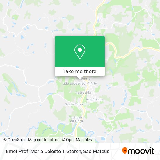 Emef Prof. Maria Celeste T. Storch map